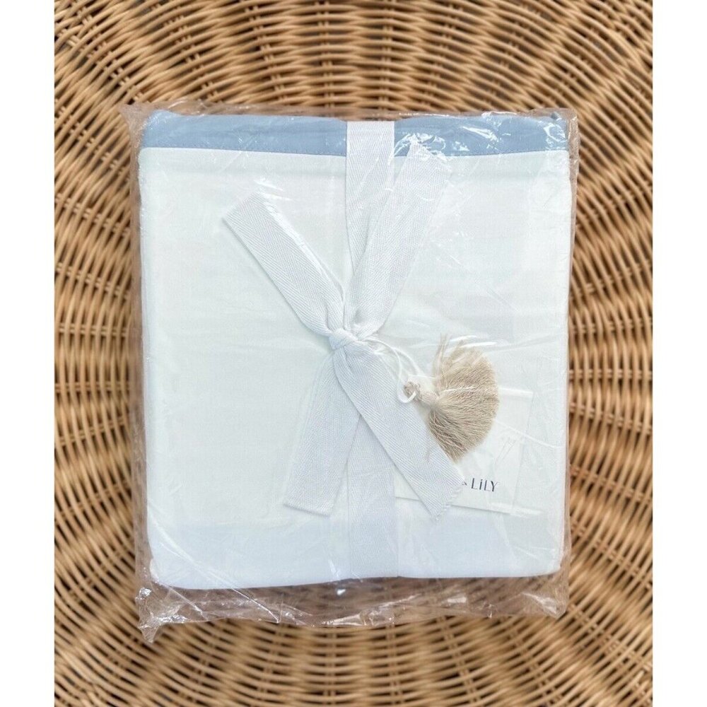 Serena & Lily Border Frame Bedskirt